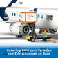 LEGO 60367 City Passagierflugzeug Spielzeug-Set mit 9 Minifiguren - B-Ware