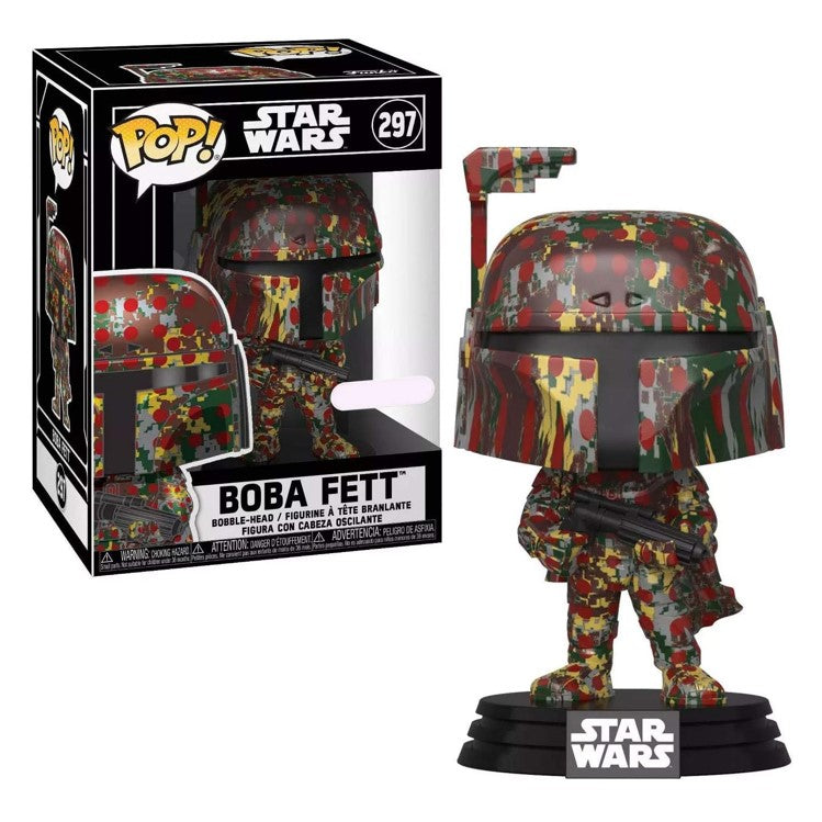 FUNKO POP Star Wars #297 Boba Fett - Bobblehead Figur - Neu