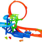 Hot Wheels Stunt Tracks JKJ78 Stunt Strecke mit Crash Action inkl einem Fahrzeug - B-Ware