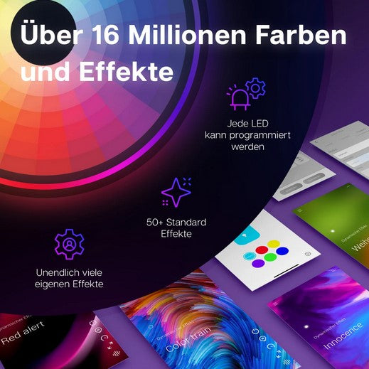 Cololight Strip Extension 30 LEDs/m - 2m- App Android Apple Alexa Google Home LED Gaming Beleuchtung