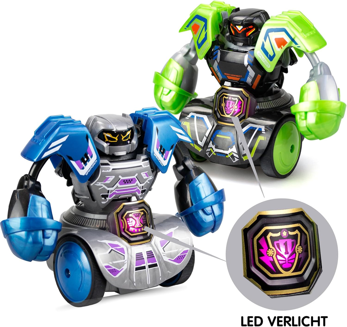 Silverlit YCOO Roboter Kombat Tornado 360 Grad (2er Set) mit Licht & Sound - B-Ware