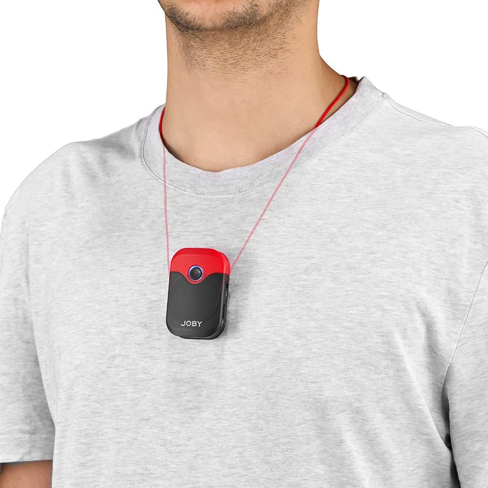 JOBY Wavo AIR Drahtloses 2,4-GHz-Mikrofonsystem mit Zwei Sendern Mikrofon Handy