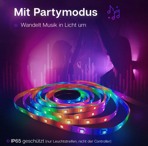 Cololight Strip Extension 30 LEDs/m - 2m- App Android Apple Alexa Google Home LED Gaming Beleuchtung