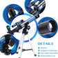 Teleskop Kinder Einsteiger 40/400 Astronomisches Fernrohr Refraktor Stativ & Sucherfernrohr