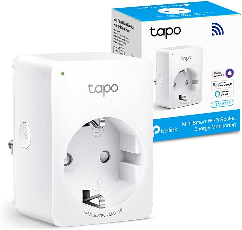TP-Link Tapo Smart Home WLAN Steckdose P110 Alexa Energieverbrauchskontrolle