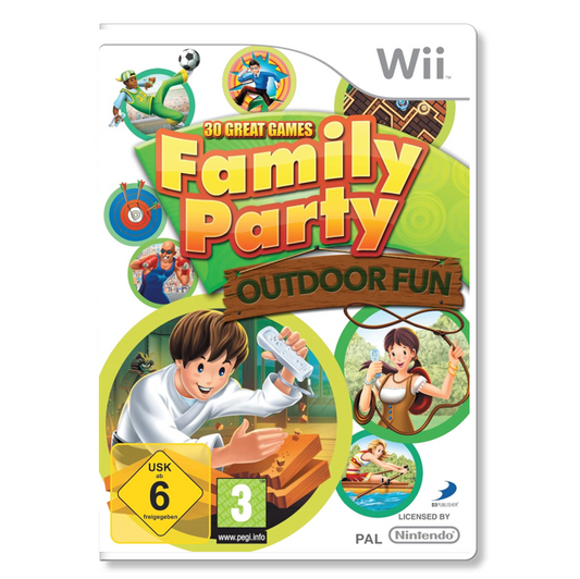 Nintendo Wii - Family Party Outdoor Fun 30 Great Games - gebraucht