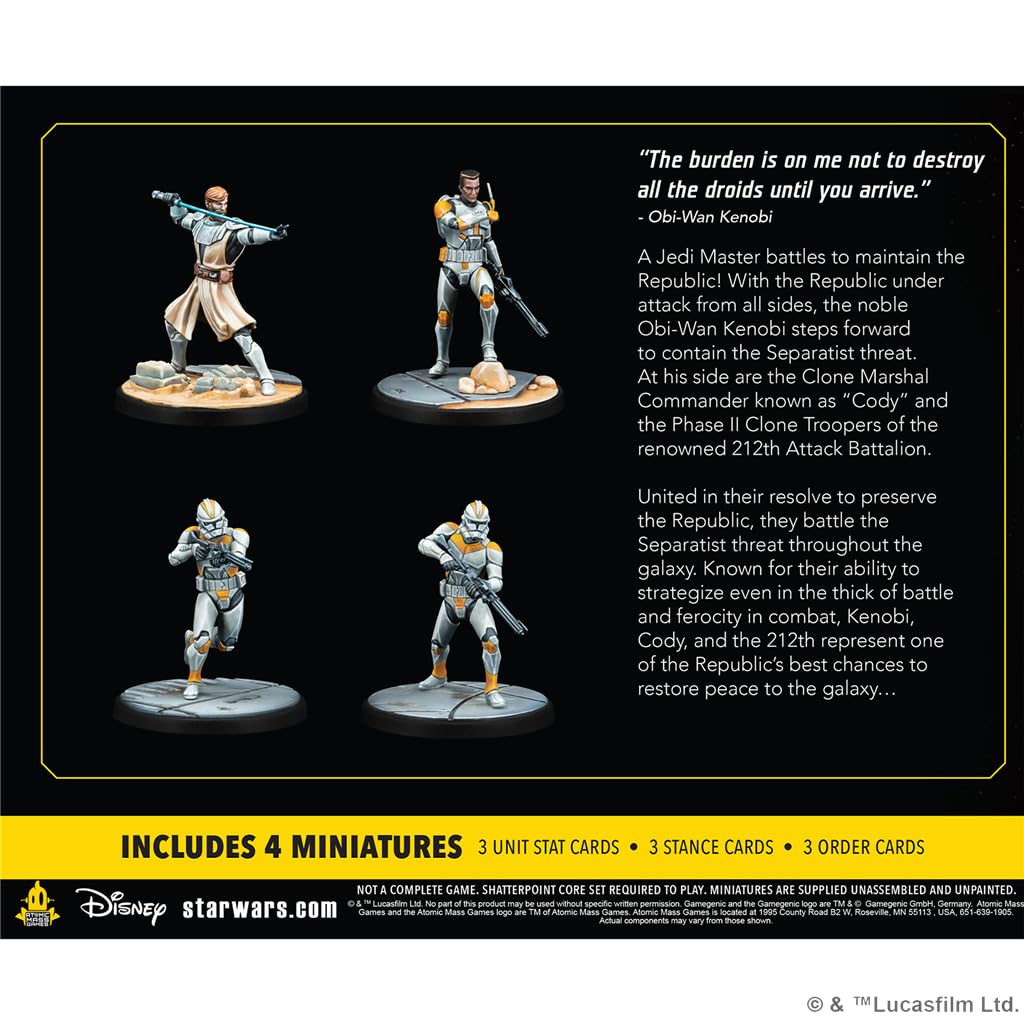 Star Wars Shatterpoint Hello There Squad Pack Tabletop Asmodee