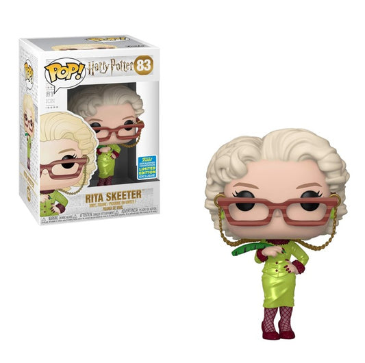 FUNKO POP Harry Potter #83 Rita Skeeter 2019 Summer Convention Vinyl Figur NEU