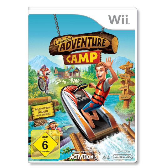 Nintendo Wii - Cabela's Adventure Camp - gebraucht