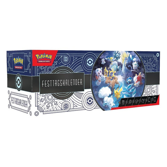 Pokemon TCG Festtagskalender Adventskalender Weihnachtskalender 25 Türchen