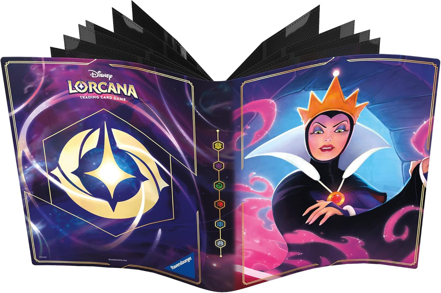 Disney Lorcana Trading Card Game Sammelalbum - Die Böse Königin - Ravensburger