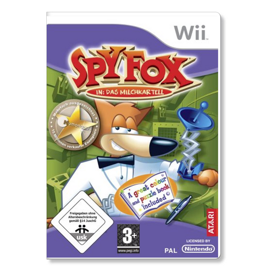 Nintendo Wii - SpyFox in: Das Milchkartell - NEU OVP sealed