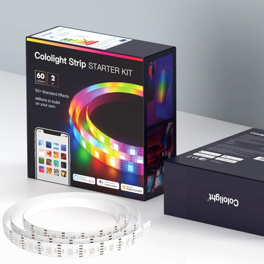 Cololight Strip Starter Kit - 60 LEDs/m - App Android Apple Alexa Google Home LED Gaming Beleuchtung