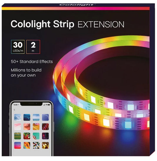 Cololight Strip Extension 30 LEDs/m - 2m- App Android Apple Alexa Google Home LED Gaming Beleuchtung