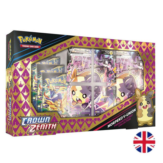 Pokemon Crown Zenith Morpeko V-Union Box Premium Playmat Collection - EN english NEU sealed