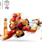 LEGO 71777 NINJAGO Kai's Dragon Power Flip Spinjitzu, Minifigur Kai, Drachenpower