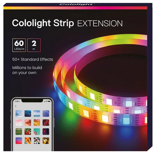 Cololight Strip Extension 60 LEDs/m - 2m- App Android Apple Alexa Google Home LED Gaming Beleuchtung