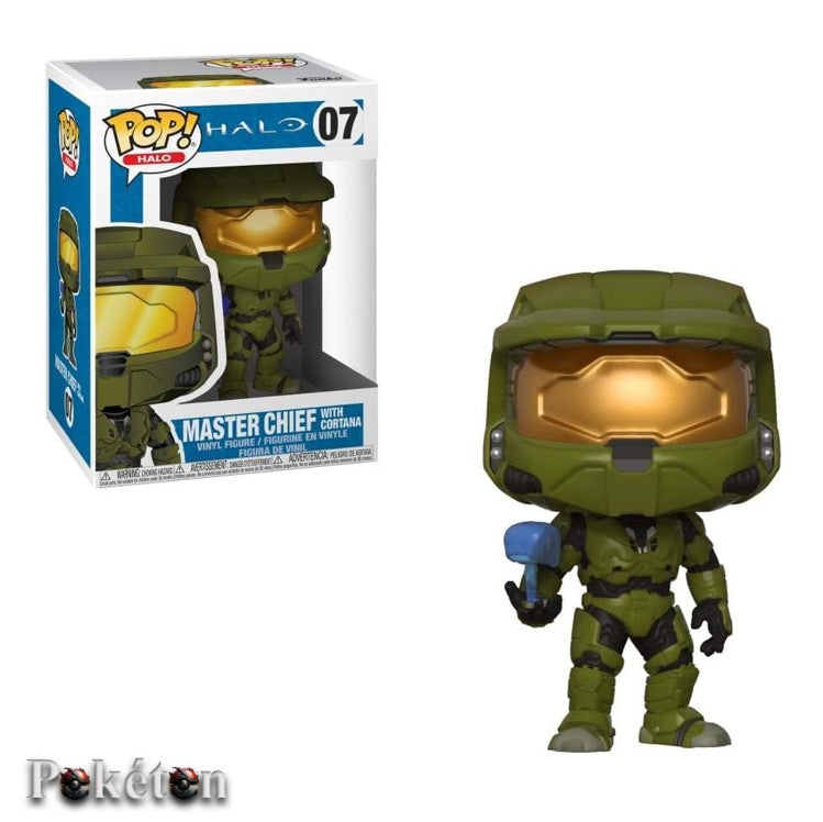 FUNKO POP HALO #07 Master Chief with Cortana - Vinyl Figur - B-Ware