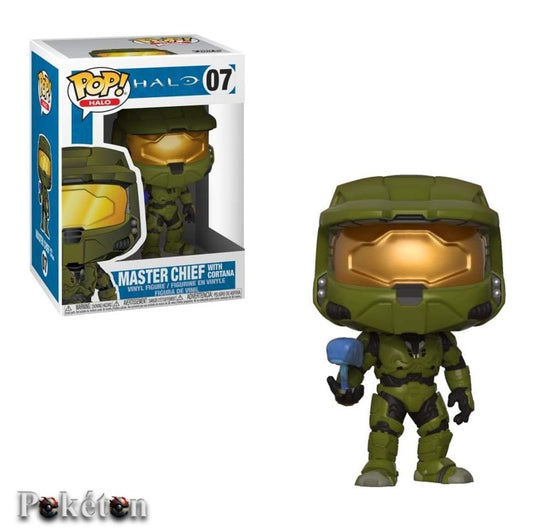 FUNKO POP HALO #07 Master Chief with Cortana - Vinyl Figur - B-Ware