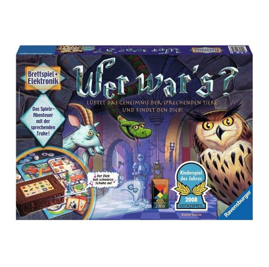 Ravensburger Kinderspiel 21854 - Wer War's - Gesellschaftsspiel Familienspiel - neuwertig