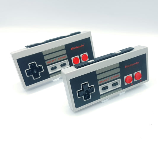 Original Nintendo Entertainment System (NES) Switch Controller Doppelpack - neuwertig