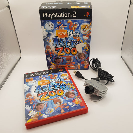 Playstation 2 Ps2 - EyeToy Play Astro Zoo inkl Kamera - gebraucht