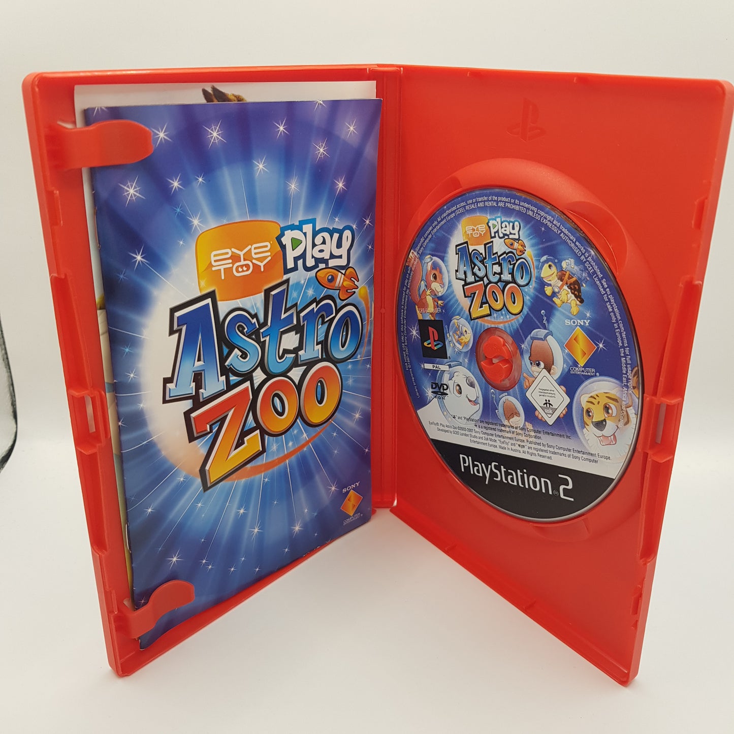 Playstation 2 Ps2 - EyeToy Play Astro Zoo inkl Kamera - gebraucht