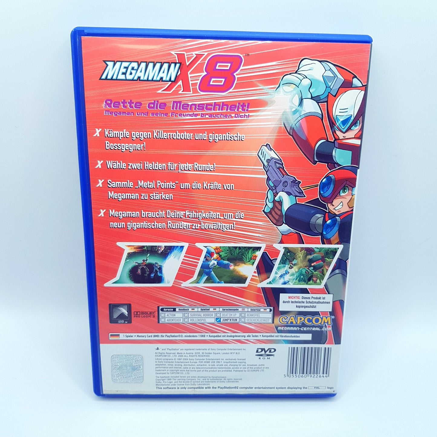 Playstation 2 Ps2 - Megaman X8 - PAL - gebraucht