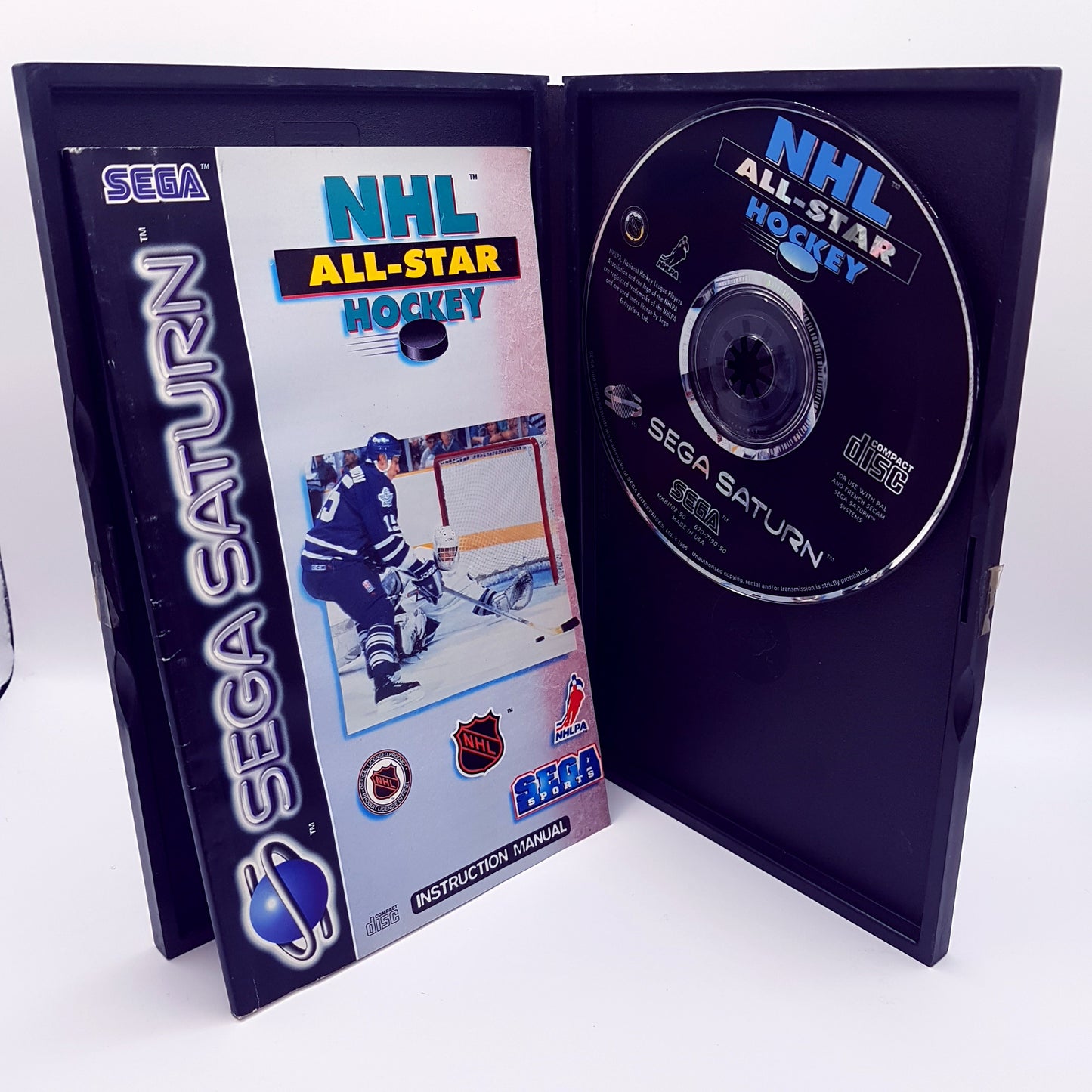 SEGA Saturn - NHL All-Star Hockey - komplett mit OVP - gebraucht