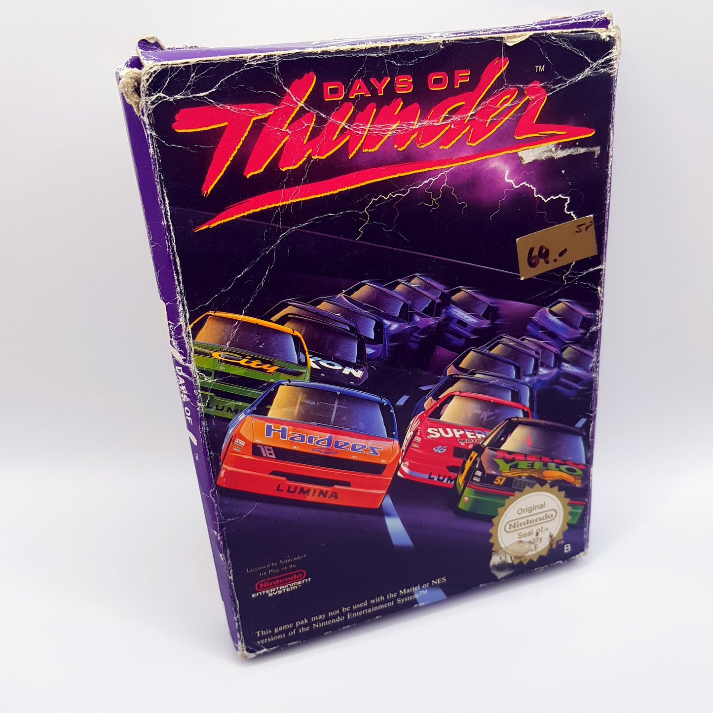 NES - Days of Thunder (mit OVP) - Nintendo Entertainment System - gebraucht