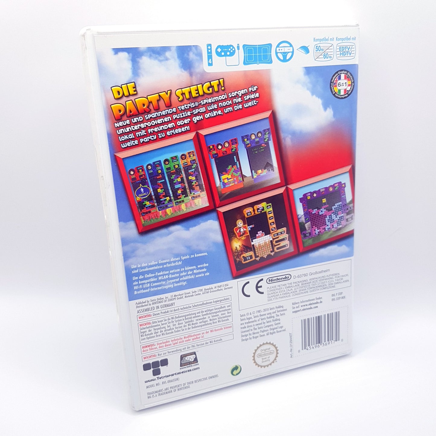 Nintendo Wii - Tetris Party Deluxe - gebraucht