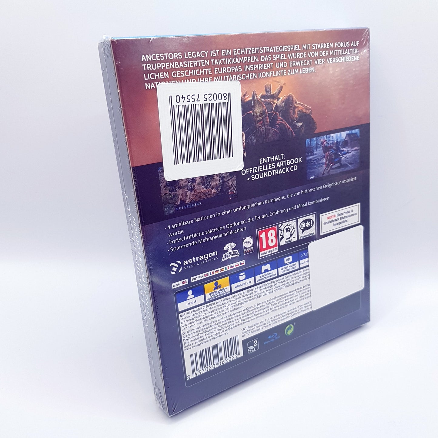 PS4 Playstation 4 - Ancestors Legacy - Conquer's Edition - NEU sealed