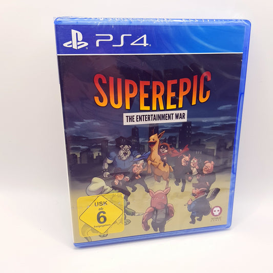 PS4 Playstation 4 - Superepic - The Entertainment War - NEU sealed