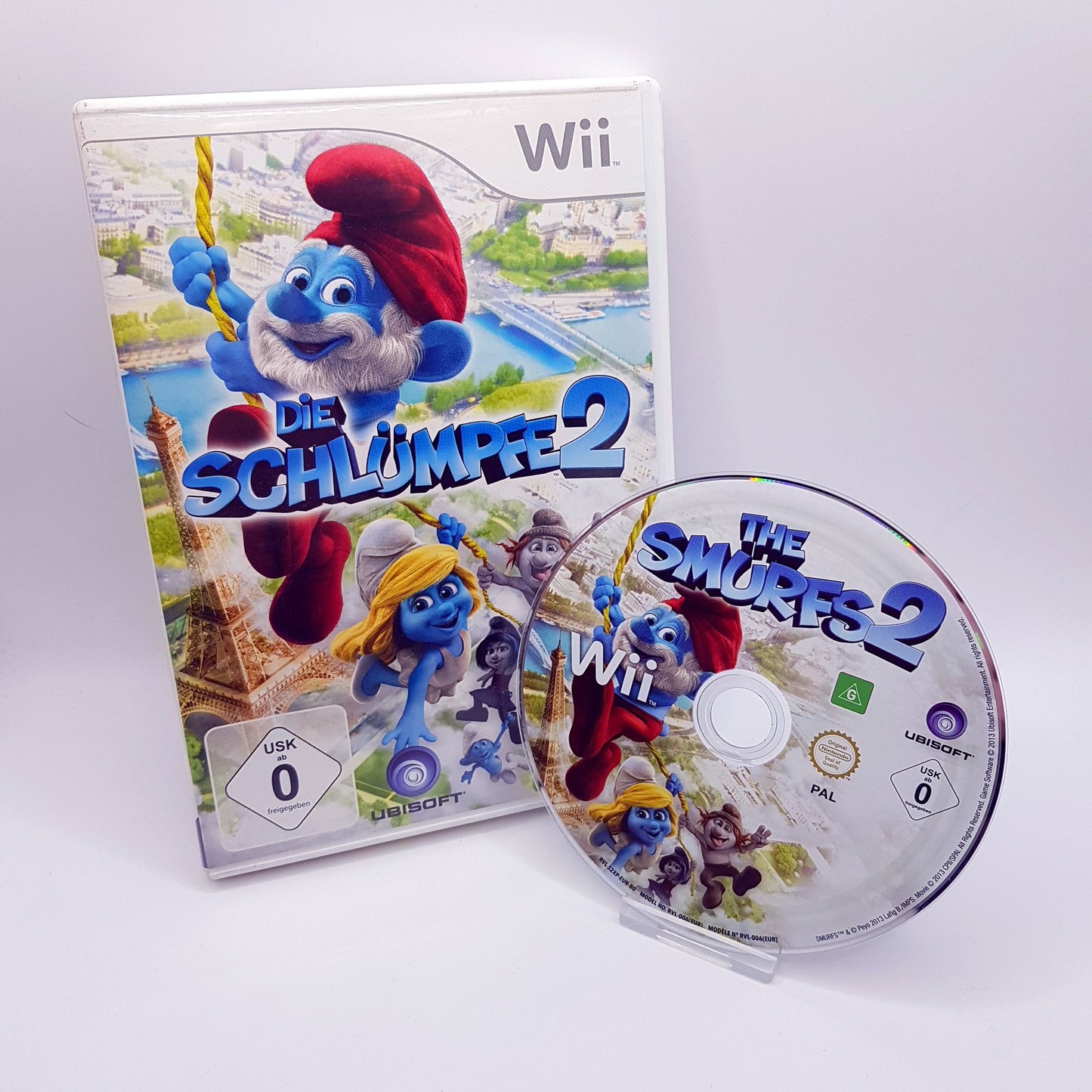 Nintendo Wii - Die Schlümpfe 2 - gebraucht