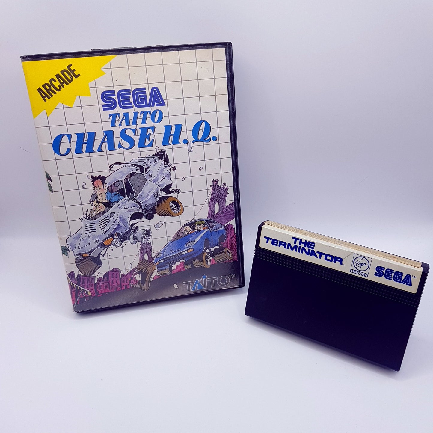 SEGA Master System - Taito Chase H.Q. - gebraucht