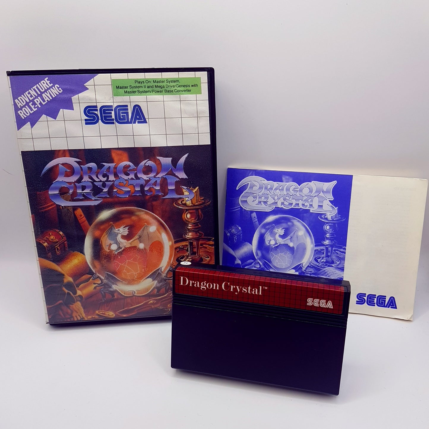 SEGA Master System - Dragon Crystal - gebraucht