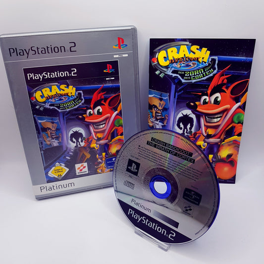 Playstation 2 Ps2 - Crash Bandicoot - Der Zorn des Cortex - Platinum - gebraucht
