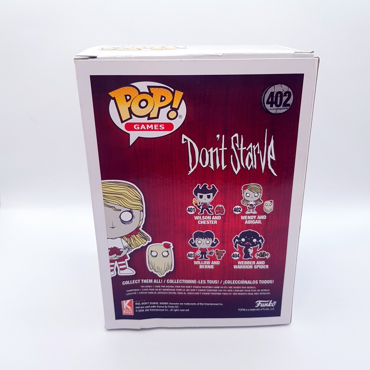 FUNKO POP Don't Starve #402 Wendy and Abigal - B-Ware