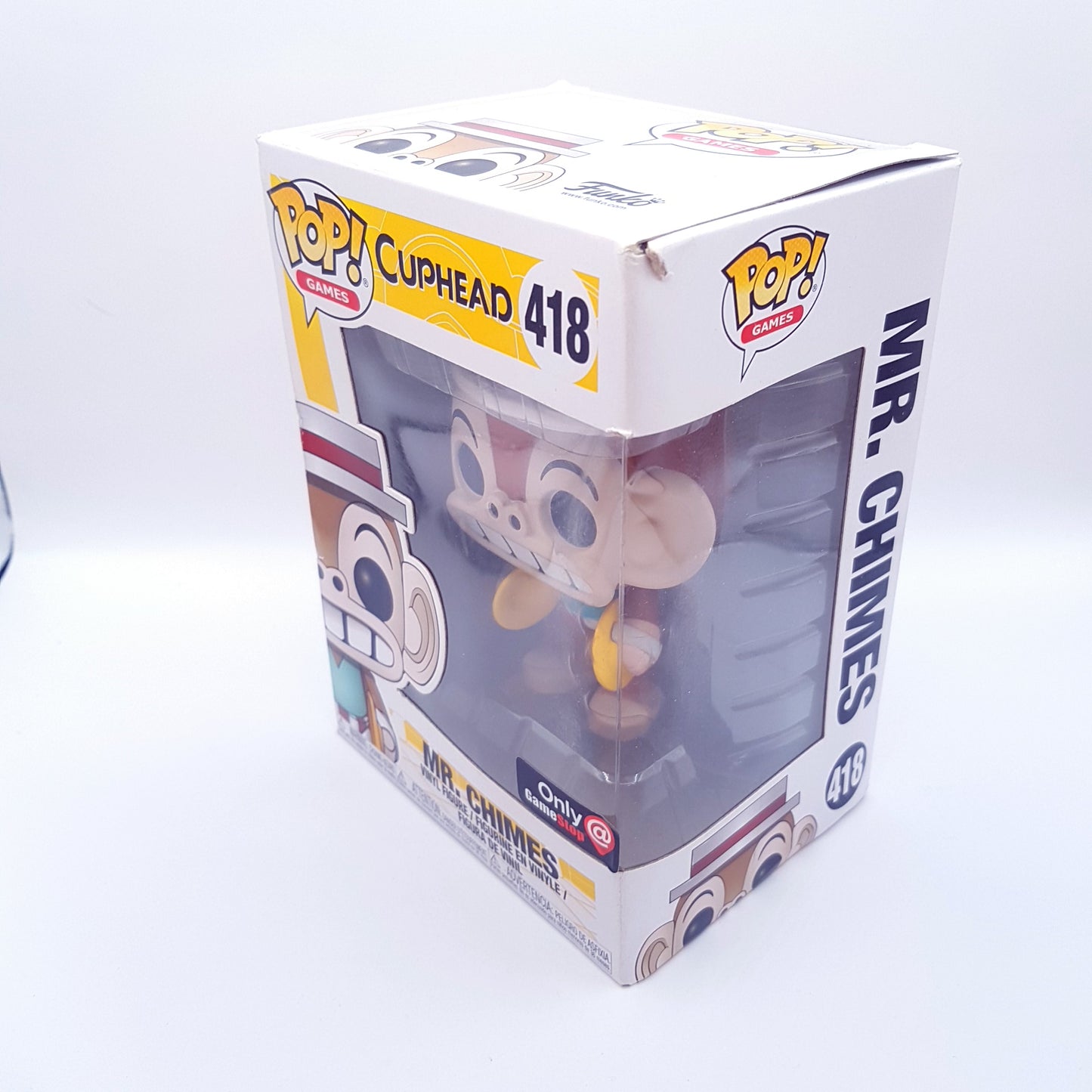 FUNKO POP Cuphead #418 Mr. Chimes - B-Ware