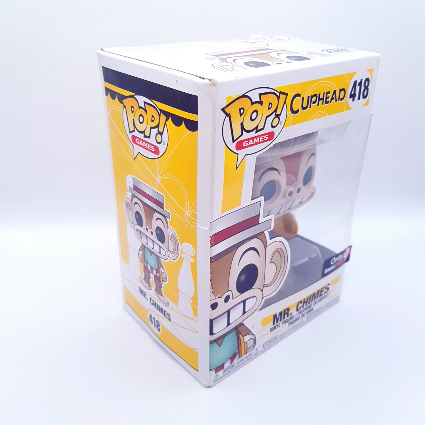FUNKO POP Cuphead #418 Mr. Chimes - B-Ware