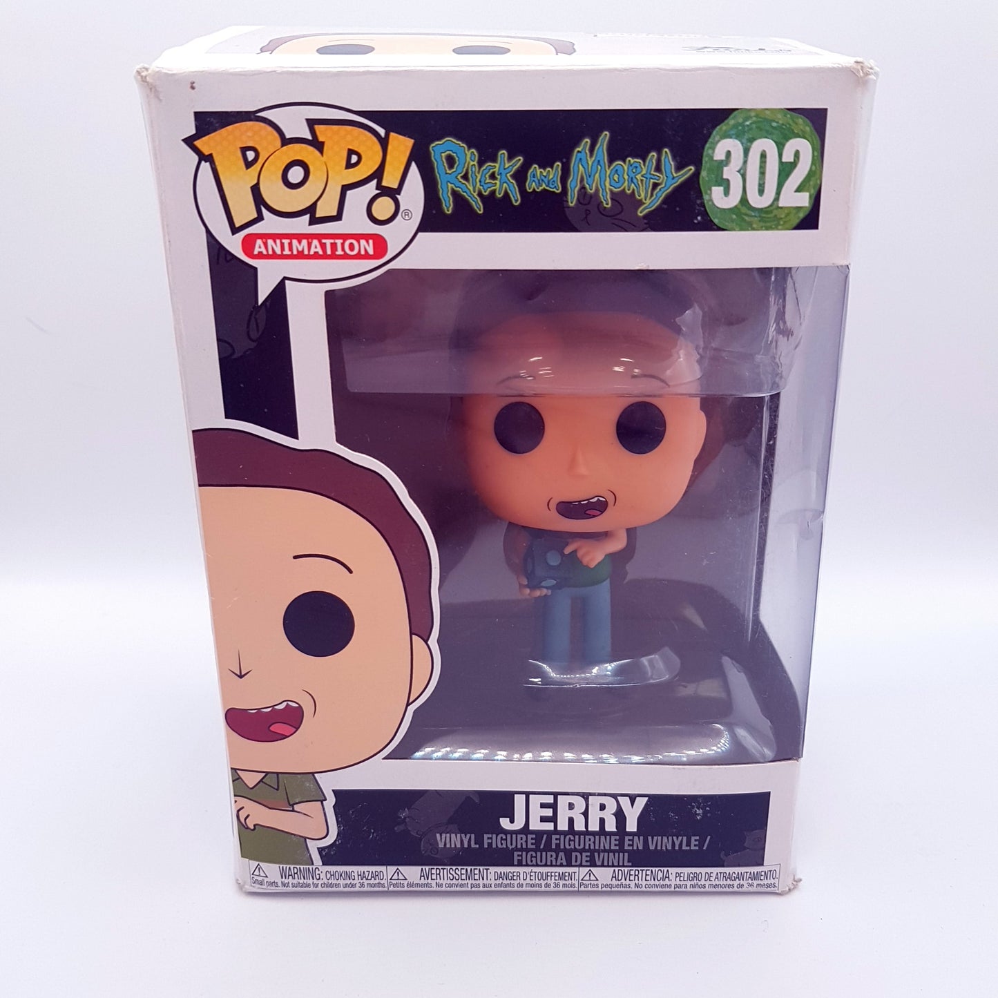 FUNKO POP Rick and Morty #302 Jerry - B-Ware