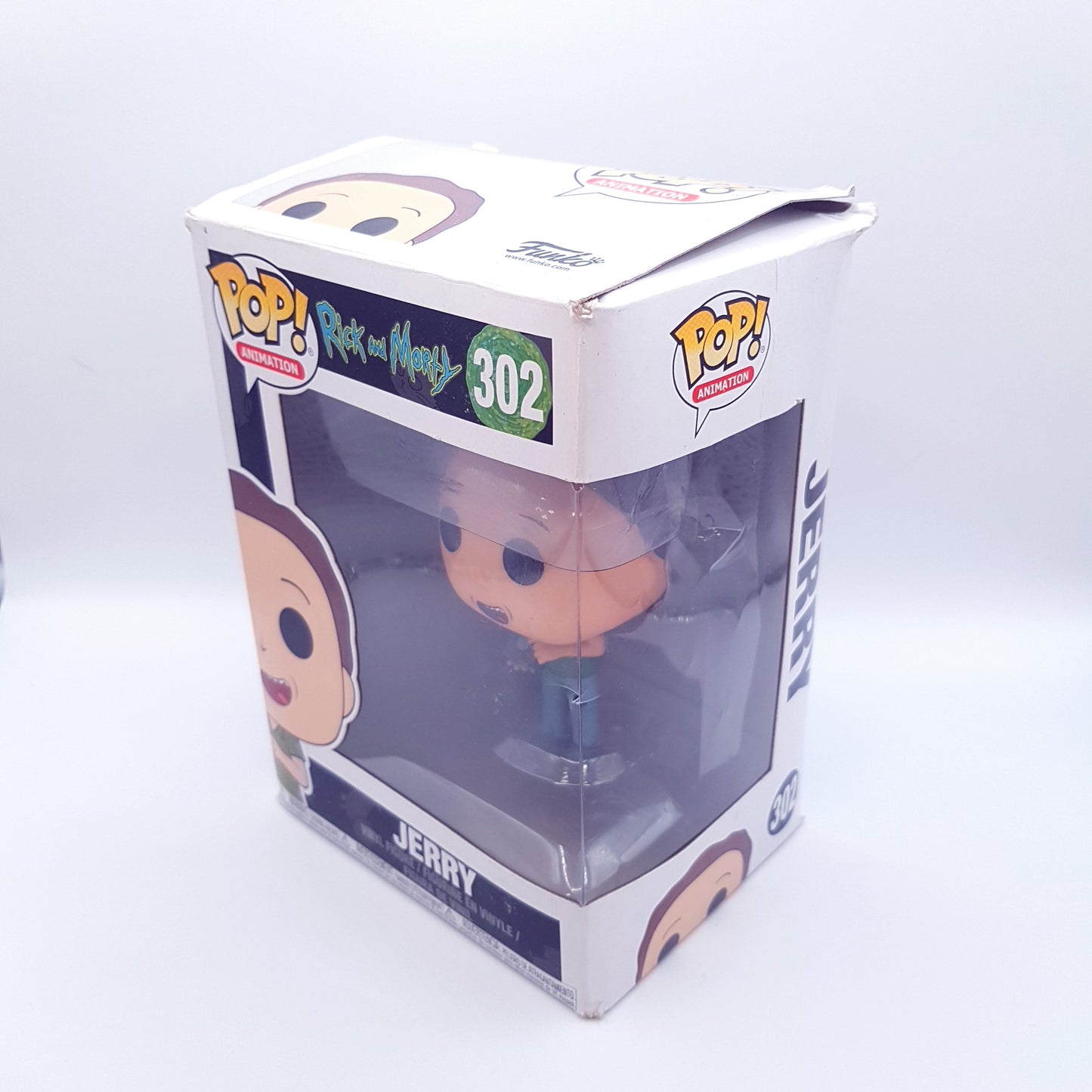 FUNKO POP Rick and Morty #302 Jerry - B-Ware