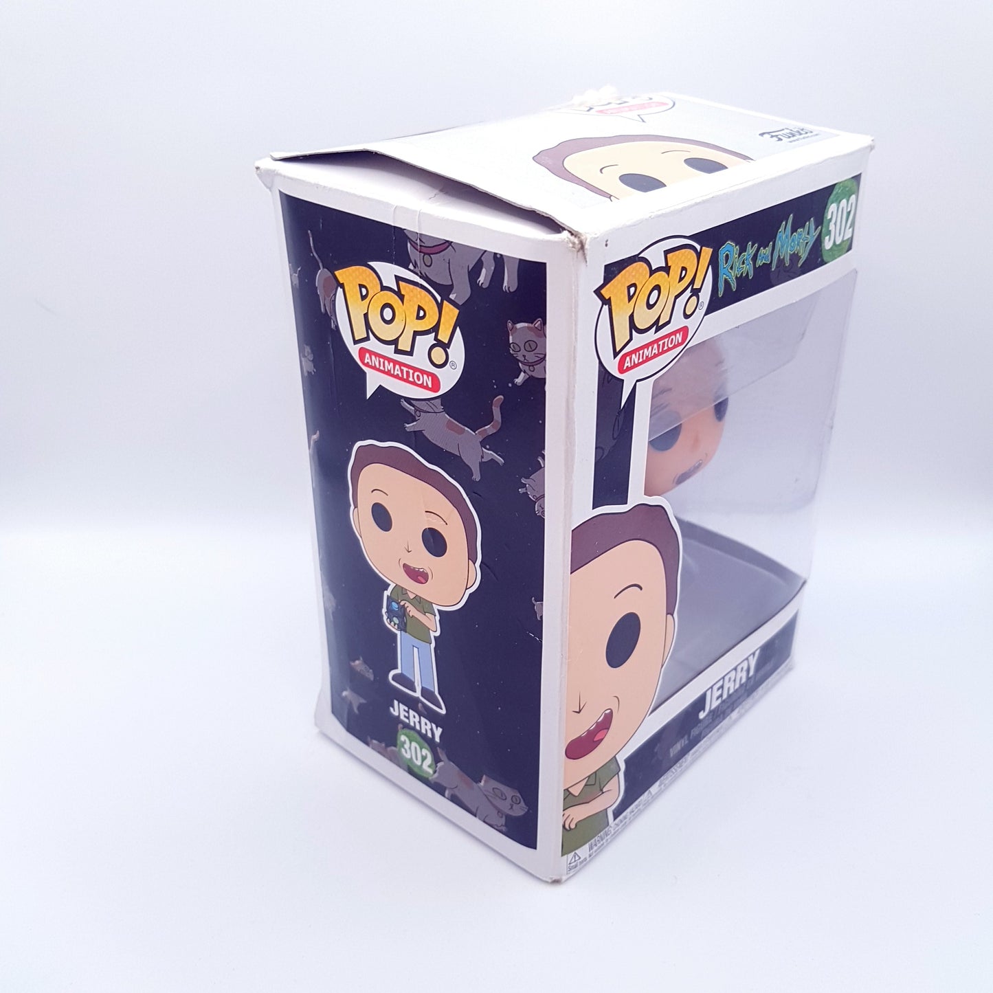 FUNKO POP Rick and Morty #302 Jerry - B-Ware