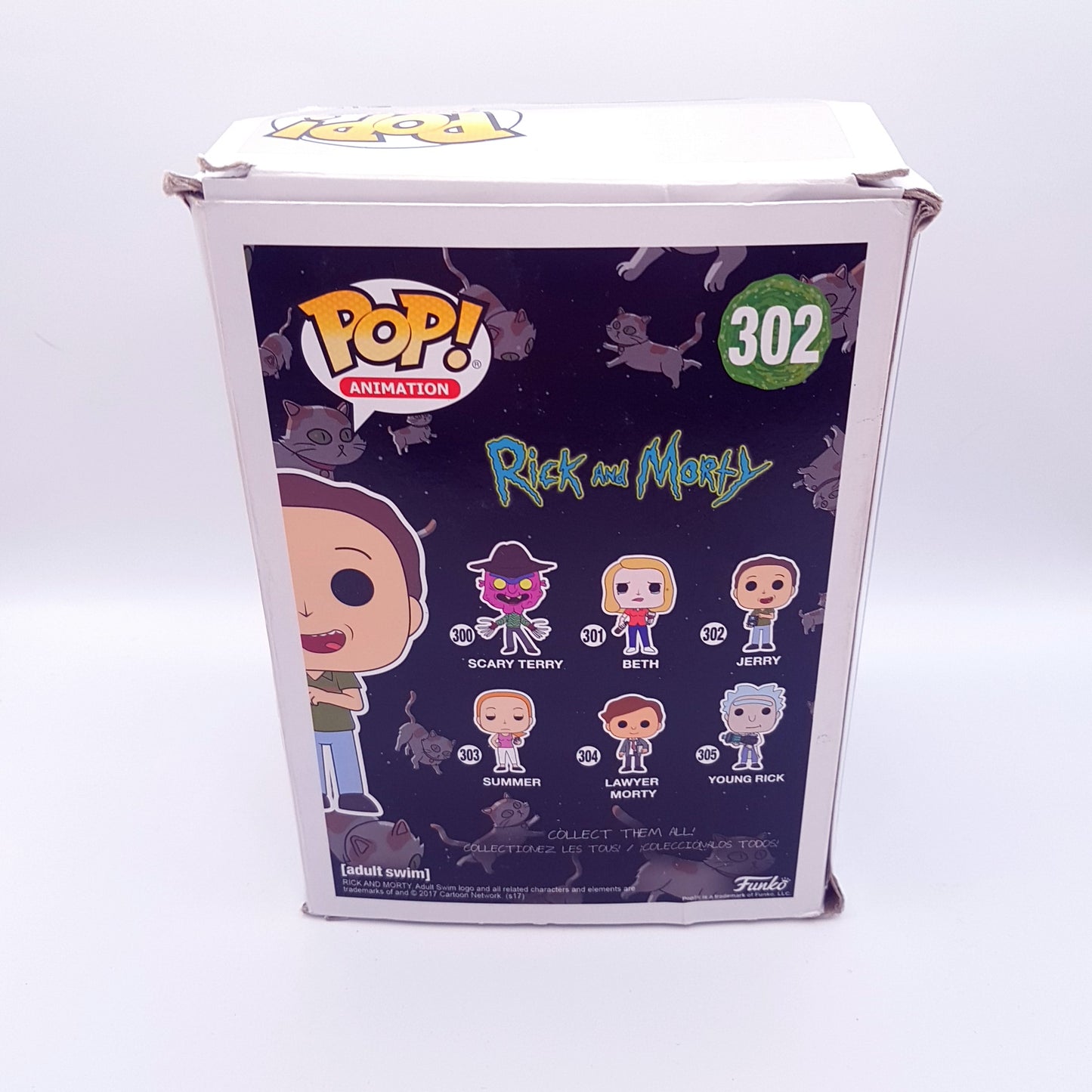 FUNKO POP Rick and Morty #302 Jerry - B-Ware