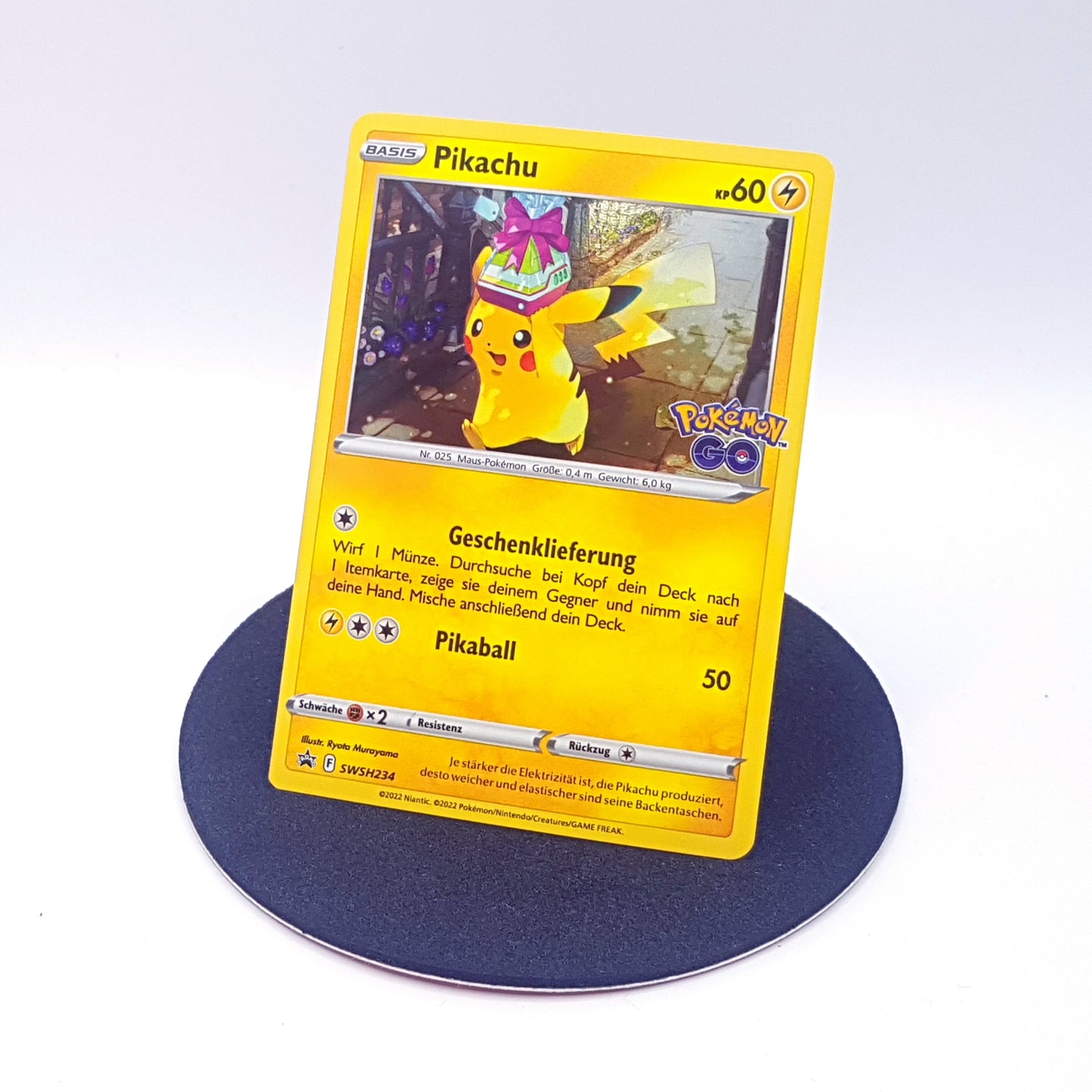 Pokemon Karte - Pikachu SWSH234 holo - deutsch
