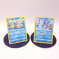 Pokemon Karten - Schiggy 015/078 & Schillok 016/078 - deutsch