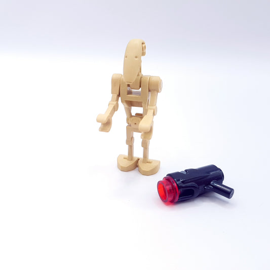 LEGO Minifigur - Battle Droid Tan sw0001b (1999) - Star Wars - gebraucht