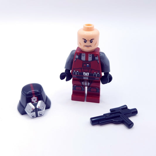 LEGO Minifigur - Sith Trooper - Dark Red Armor sw0436 (2013) - Star Wars - gebraucht