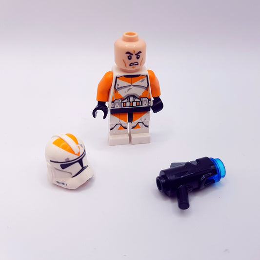 LEGO Minifigur - Clone Trooper Orange Armor sw0522 (2014) - Star Wars - gebraucht