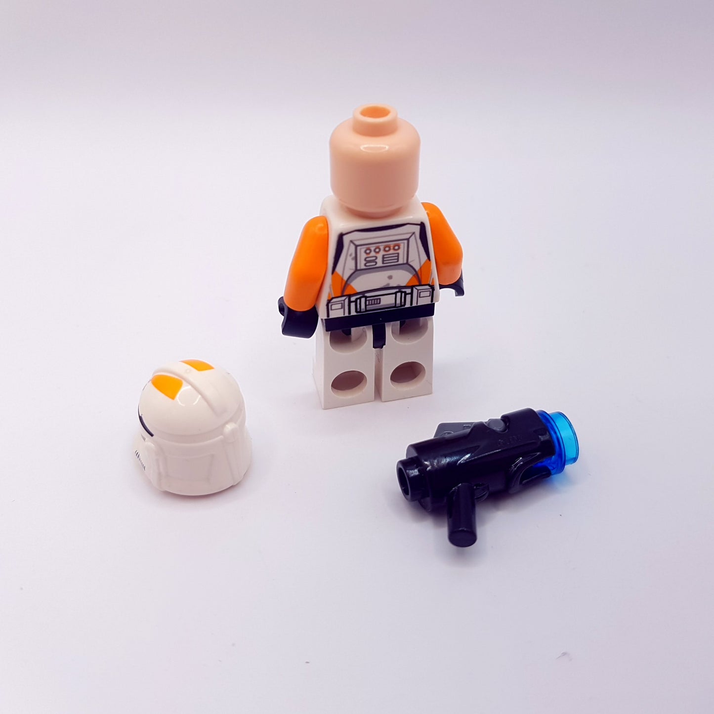 LEGO Minifigur - Clone Trooper Orange Armor sw0522 (2014) - Star Wars - gebraucht